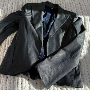 Laundry By Shelli Segal Charcoal Blazer